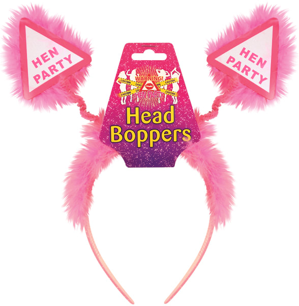 Headband for Hen Do Pink Accessory 'Mother of the Bride Hen Party Head Bopper 